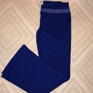 Lululemon Wide Leg Blue/Purple Wide Leg Leggings